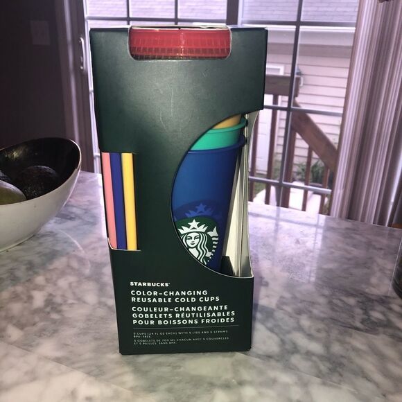 Starbucks Color Changing Cups Pack - Picture 1 of 2
